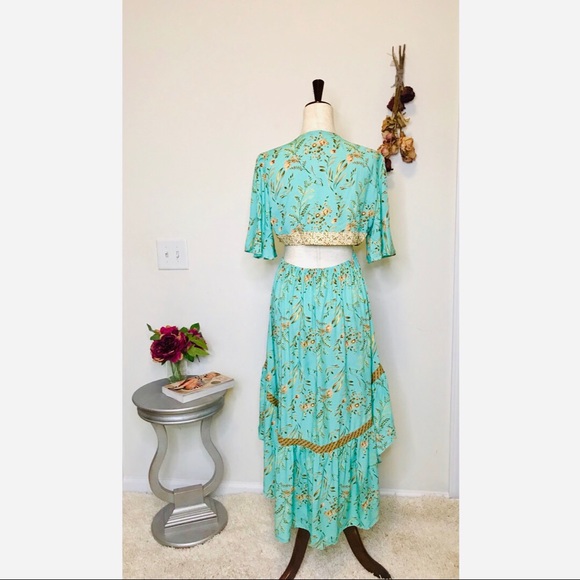 🚫SOLD OUT 🚫 The 'Sienna' floral maxi dress sz L - Picture 10 of 13